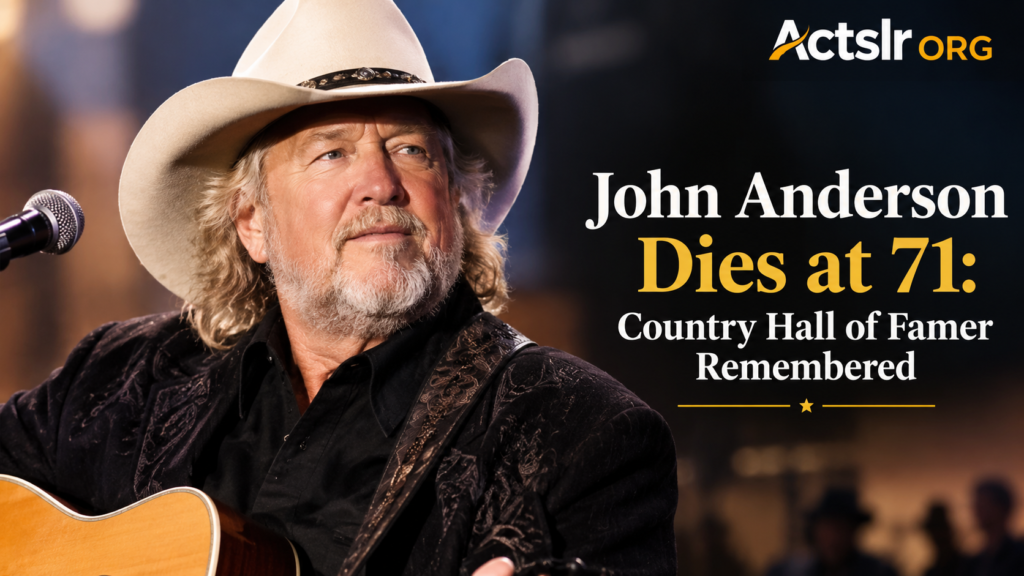 John Anderson Dies at 71: Country Hall of Famer Remembered